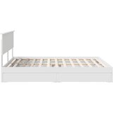  s od storage Bijelo 160 x 200 cm Konstruirano drvo | shoptok.hr