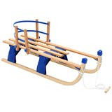  Sklopive sanjke s naslonom drvene 119 cm | shoptok.hr