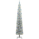 vidaXL Umestno božično drevo Zelena 270 cm PVC in Jeklo in Plastika | Shoptok.si