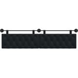  Držeće uzglavlje Zidne Crna 210 x 55 x 7 cm Baršun - Crna 200 cm bez LED | shoptok.hr