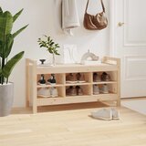  Klupa za hodnik 110x40x60 cm od masivne borovine | shoptok.hr