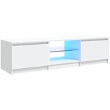 TV ormarić s LED svjetlima bijeli 140 x 40 x 36 cm | shoptok.hr