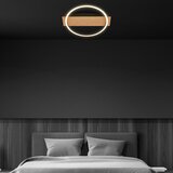 BRILONER 3908-014 - LED plafonsko svetlo KADA LED/14W/230V, prečnik 30 cm, crna/smeđa Slike