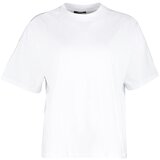 Trendyol Curve Plus Size T-Shirt - White - Oversize | ePonuda.com