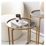 Woody Fashion S406 - Gold GoldFume Coffee Table Set | ePonuda.com