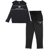 Leone 1947 Trenirka komplet Boy Tracksuits Wacs Črna | Shoptok.si