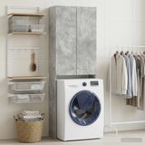  Kabinetska WC DELFT Betonska siva 66 x 25 5 x 190 cm - Betonska siva | shoptok.hr