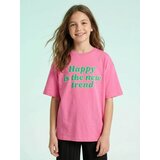 Sinsay Pamučna majica s natpisom | shoptok.hr