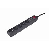 Energenie Produžni kabl, 4.5m, 5 utičnica, prekidač, crni (SPG5-C-15) | ePonuda.com