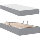  s madracem i skladištem Svijetlo siva 90 x 200 cm | shoptok.hr