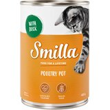  6 x 400 g Smilla mokra mačja hrana po posebni ceni! - Perutninski lonček: Mehka perutnina z raco | shoptok.hr