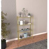 Hanah home polica za knjige marta gold glass | ePonuda.com