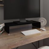 vidaXL Stalak za TV/Monitor Staklo Crni 60x25x11 cm Cijene
