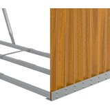  Držač za cjepanice izgledom drva 120x45x140 cm pocinčani čelik | Eponuda.ba