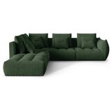 Micadoni Tamno zelena kutna garnitura (s lijevim kutom) Bloom – Home Cijene