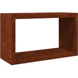  Stalak za drva za ogrjev 100x40x60 cm Pohabani čelik | Eponuda.com