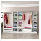Hanah home Kale 3809 Ormar, 315x210x52cm, Bijeli | Eponuda.ba