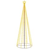  Stožasto božićno drvce toplo bijelo 310 LED žarulja 100x300 cm | shoptok.hr