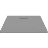 vidaXL Kada za tuš SMC siva 100 x 80 cm | shoptok.hr