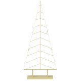  Metalno božićno drvce sa stalkom KUOPIO 210 cm Čelik Zlatno - Zlatno 210 cm | shoptok.hr