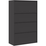 Ormarić za pohranu 2 kom. Crna 90 x 40 x 145 cm Čelik | shoptok.hr