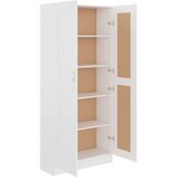Ormarić za knjige bijeli 82,5 x 30,5 x 185,5 cm od iverice | shoptok.hr