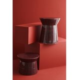 BIZZOTTO Bordo rdeča keramična okrogla klubska mizica ø 37,5 cm Abbes – | Shoptok.si