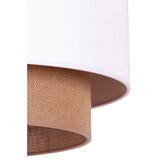  Duolla - Luster na sajli BOHO 1xE27/15W/230V prečnik 45 cm bela/smeđa | Eponuda.com