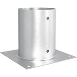  Okrugli sidrište u zemlji 12 pcs Srebrna 18 x 18 x 15 cm Metal | shoptok.hr