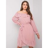 Och Bella Dress-TW-SK-BI-1203.72P-pink | shoptok.hr