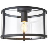 Endon 101540 - stropna svetiljka hopton 1xE27/10W/230V crna Cene