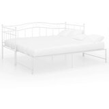 vidaXL Okvir za krevet na razvlačenje bijeli metalni 90 x 200 cm | shoptok.hr