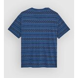 Quiksilver Birdwood Jacquard T-shirt dark denim htge str jac | Shoptok.si