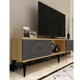 Hanah home tv polica violet sapphire oak anthracite | ePonuda.com