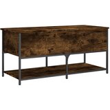  Klupa za pohranu boja hrasta 100x42,5x47 cm konstruiranog drva | shoptok.hr