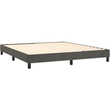  Krevet s oprugama i madracem tamnosivi 160x200 cm baršunasti | shoptok.hr