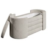 Atelier Del Sofa rosa Boxed - Cream Cream Bench | ePonuda.com