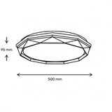 HOME LIGHT vesta 677 cct led plafonjera Cene