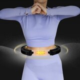  Hhm13 novi hula hoop crno/zlatni magnetski s utegom + brojačem hms | shoptok.hr