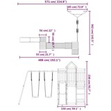 Vanjski Zunanje igralo trdna borovina, (20770669) | Shoptok.si