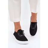 Boto Fabric Slip-On Sports Shoes On Platform Women's Black Kalyra | shoptok.hr