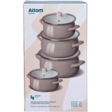 Altom design set emajliranih lonaca - bež 02050021348 | shoptok.hr