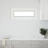  Prozor za podrum RISOR 90 x 40 cm PVC i staklo Bijela | shoptok.hr