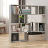 The Living Store Knjižna omara/pregrada betonsko siva 105x24x102 cm - Knjižna Omara, (21431759) Cene