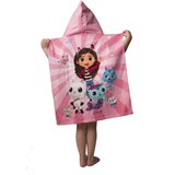 Jerry Fabrics Ružičasti pamučan dječji pončo veličina za 3-8 godina Gabby´s Dollhouse – | shoptok.hr