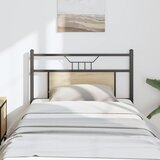  Zamjensko uzglavlje boja hrasta sonome 80 cm konstruirano drvo i čelik | shoptok.hr