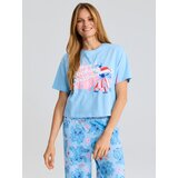 Sinsay Pamučna dvodijelna pidžama s božićnim motivom Stitch | shoptok.hr