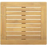  Kava Stol Svijetla akacija 45 x 45 x 36 cm Čvrsto drvo akacije | Eponuda.com