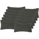  Presvlaka za jastuk 12 kom. HOUTEN Tamnosiva 40 x 80 cm Bouclé | shoptok.hr