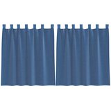 vidaXL Voile zavese z zankami 2 kosa kraljevsko modre 140x140 cm, (5000297737) | Shoptok.si